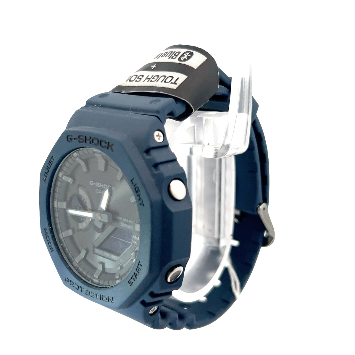 Casio Watch Navy Blue Case Black Dial