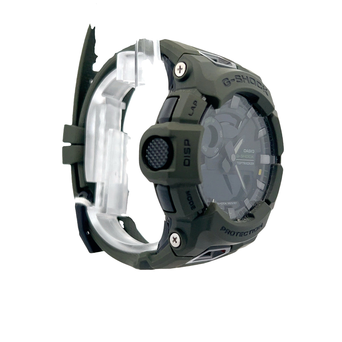 Casio Watch Hunter Green with a Black Case