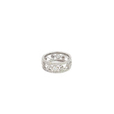 18k White Gold 1.50ct F VS2 Round Diamond Vintage Filagree Ring