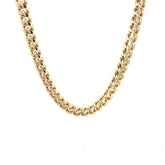 14k Yellow Gold 115.1 Gram Cuban Link Necklace 24" inch