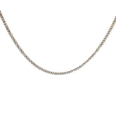 14k white gold 4.90ct G SI1 Round Diamond Tennis Necklace