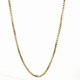 14k Yellow Gold Wheat Necklace 21.4 gram 20"inch