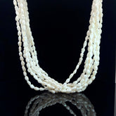 14k Yellow Gold 10 Strand Fresh Water Pearl Necklace