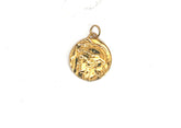 14K Yellow Gold ROMAN COIN REPLICA
