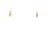 14k Yellow Gold 1.10 Gram Hoop Earrings