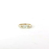 14k Yellow Gold .82ct L SI1 Marquise Diamond Ring Certified By GIA # 6234423352