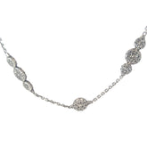 Vintage JOHN HARDY Flower Sterling Silver 36” 63.7g Necklace