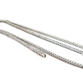 14k White Gold 7.00ct G SI1 Round Diamond Tennis Necklace