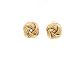 18k Yellow Gold Love Knot Earring 12.5 Gram 4.3 gram
