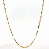 14k Yellow Gold Hermes Necklace 7.6 gram 20"inch