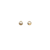 14k Yellow Gold .10ct G SI1 Round Diamond Stud Earrings