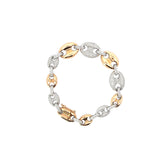 18k Rose Gold 3.19ct G VS1 Round Diamond Bracelet