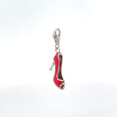 Pre-Owned Thomas Sabo 925 Red Enamel Stiletto Charm
