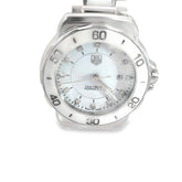 Pre-Owned Tag Heuer Formula 1 Watch /.09ct I SI2 (12) Round Diamond 12 Hour Mark Diamond/ 32mm/ White Dial/ Stainless Steel/ Date