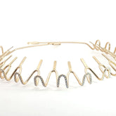 14k Yellow Gold 2.21ct G VS2 Round Diamond Tiara