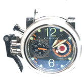 Pre-Owned Graham Overlord Mark Lii Chrono fighter / Automatic/ Steel/ Rubber Band/ 47 mm Watch
