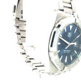 Pre-Owned Tag Heuer Aqua Racer / Blue Dial / 300M / 41mm/ Quartz/ Stainless Steel/ Date/ Year 2018
