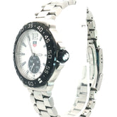 Pre-Owned Tag Heuer Formula 1 / White Dial/ Stainless Steel/ Quartz/ 42mm/ Date/ Year 2009