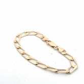 14k Yellow Gold Link Bracelet 7.9 Gram 7"inch