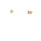 14k Yellow Gold 1.45ct H / I SI1/ SI2 Round Diamond Stud Earrings