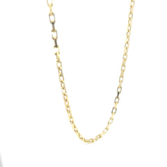 14k Yellow Gold 22.4 Gram Link Necklace 22" inch