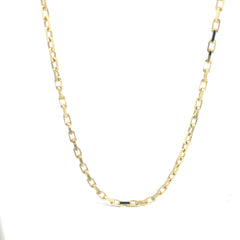 14k Yellow Gold 22.4 Gram Link Necklace 22" inch