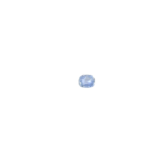 2.96ct Cushion Blue Sapphire GIA