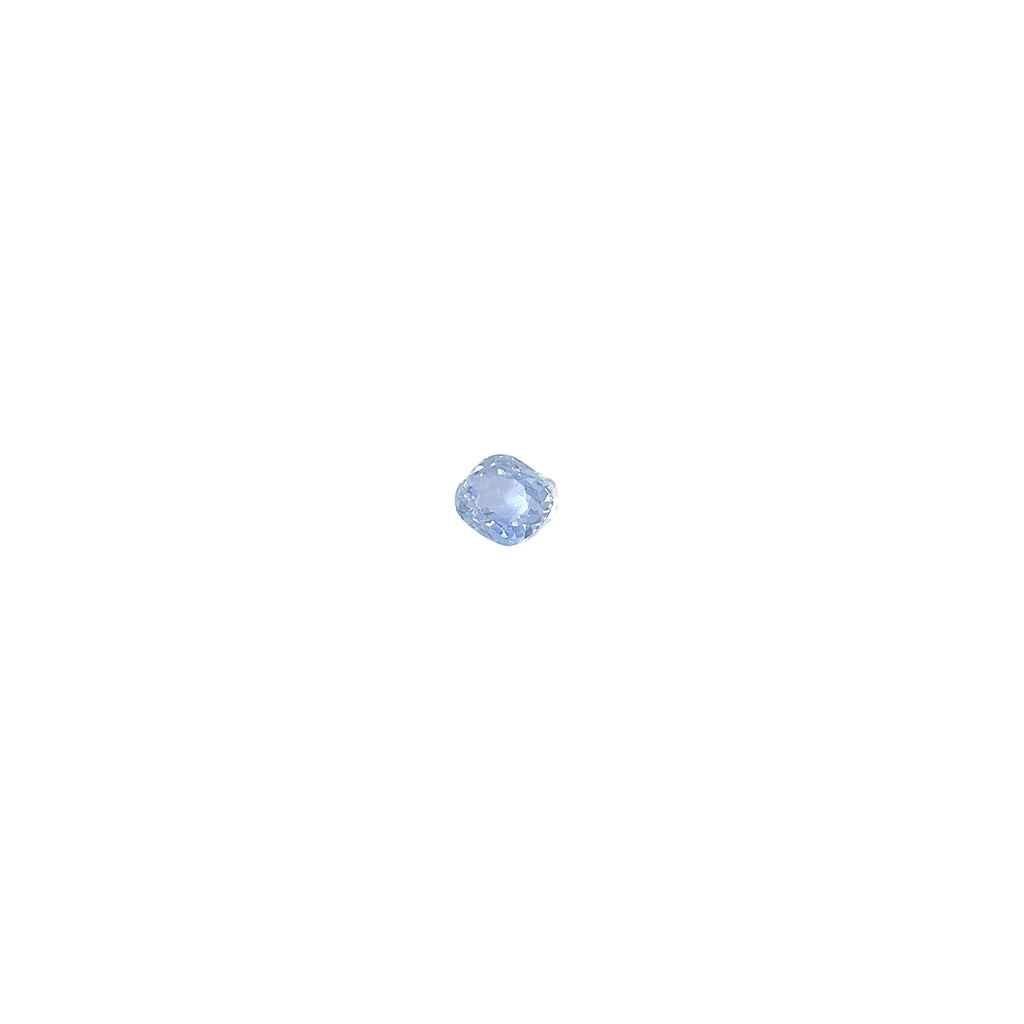 2.96 CT CUSHION BLUE SAPPHIRE GIA