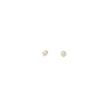 14K WHITE GOLD .38CT G VS2 ROUND DIAMOND STUD EARRINGS