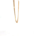 14k Yellow Gold 20.9 gram Micro Cuban Chain 24"inch 3mm
