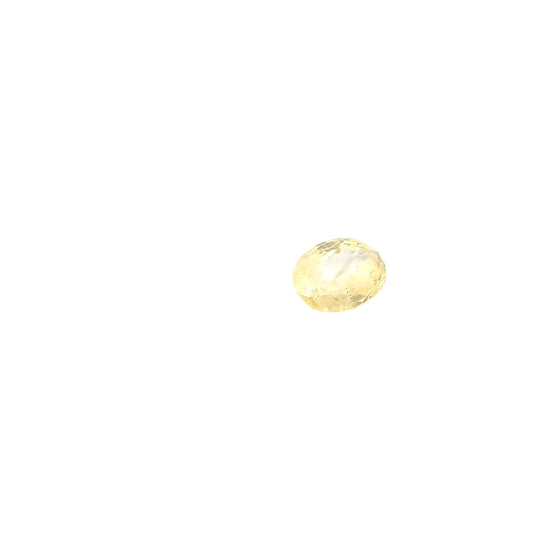 9.97ct Yellow Natural Sapphire Transparent Oval GIA