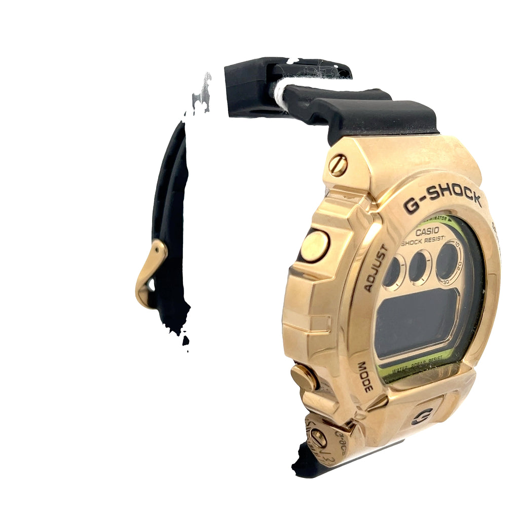 GS RSN GLD CASE/BLK STRAP
