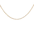 14k Yellow Gold 1.03ct G VS2 Round Diamonds By the Yard Necklace