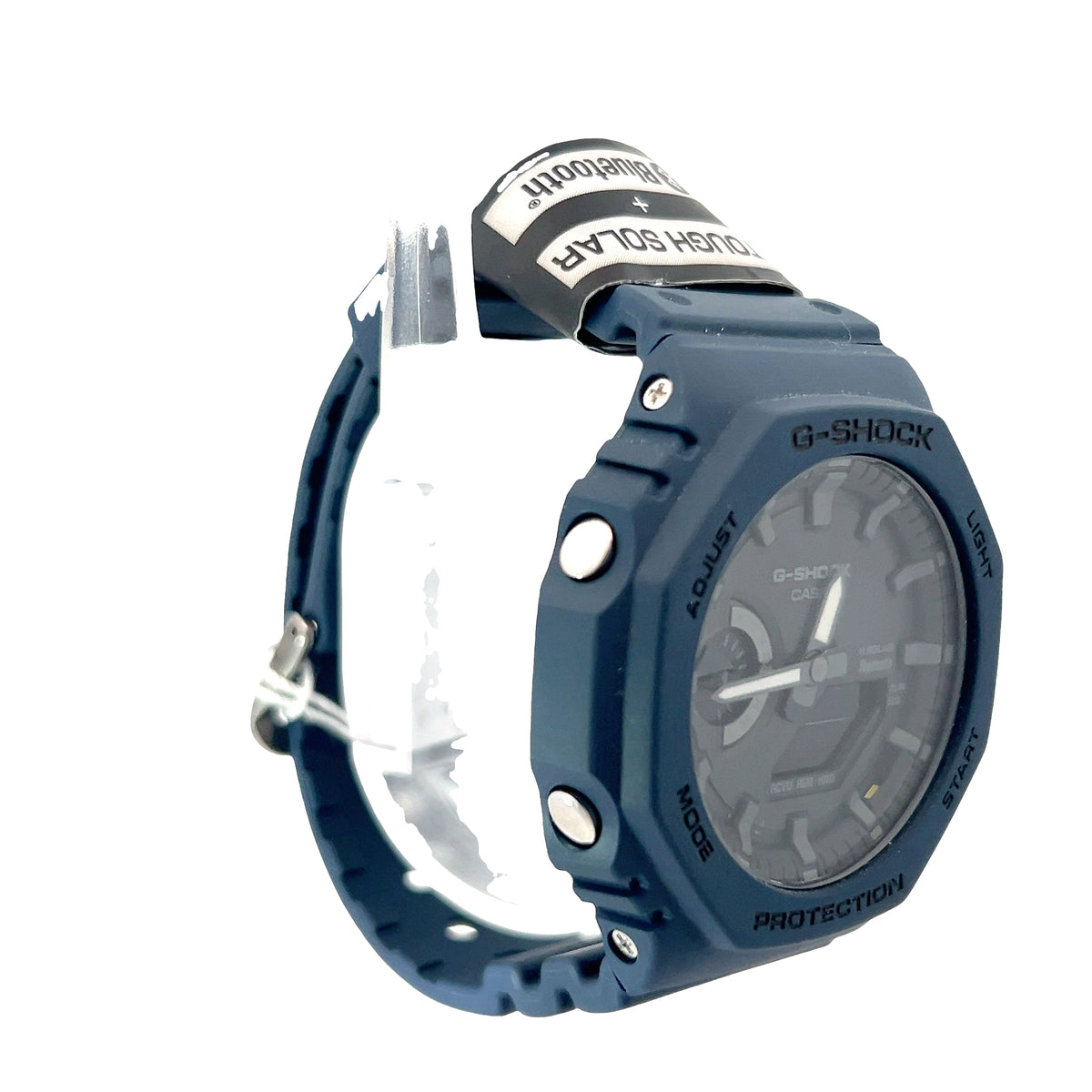 Casio Watch Navy Blue Case Black Dial