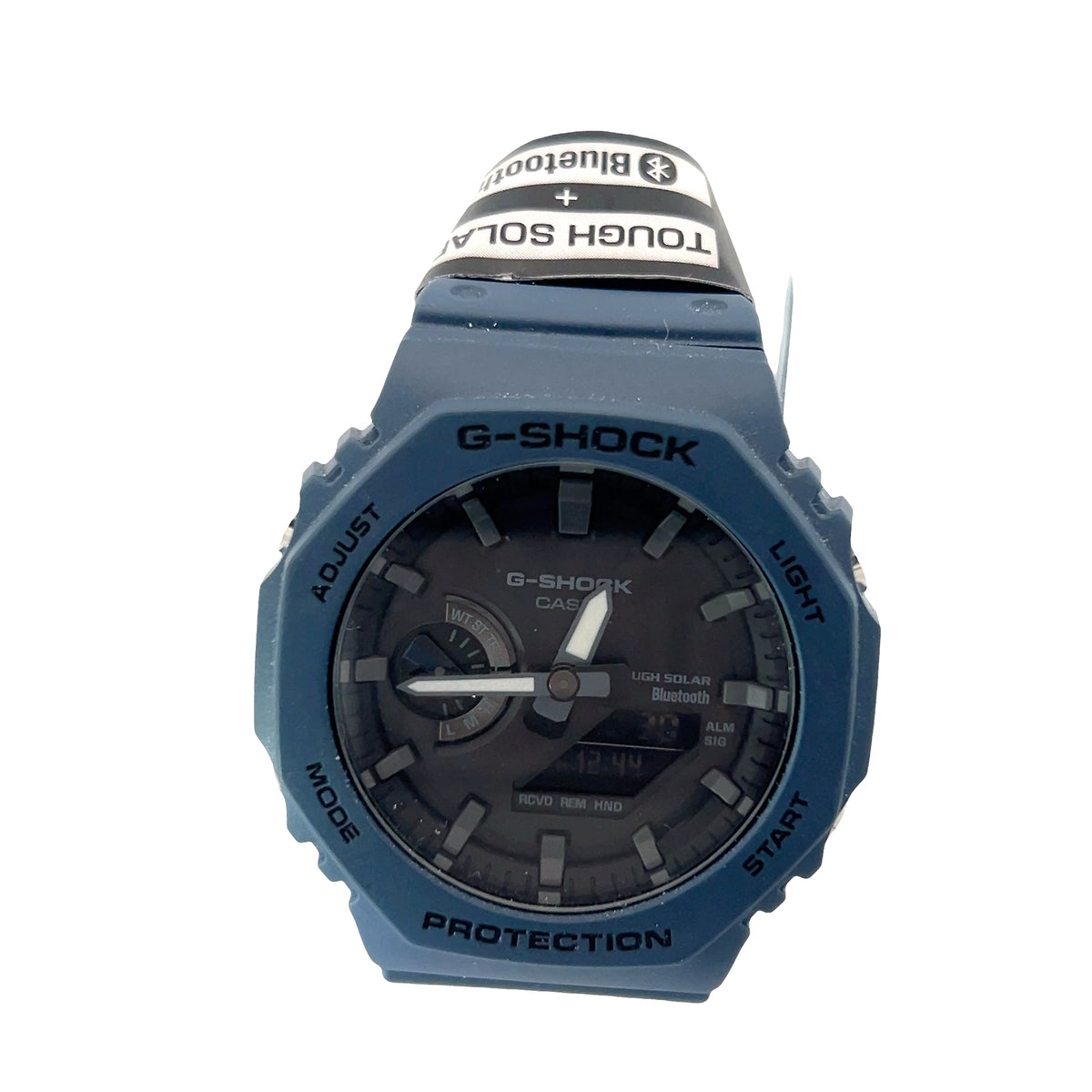 Casio Watch Navy Blue Case Black Dial