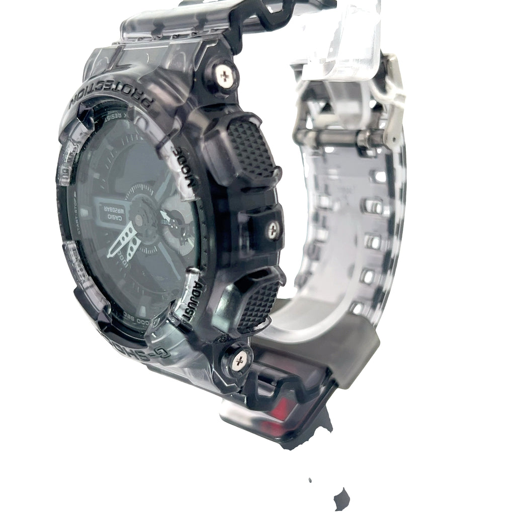 Casio Clear Black Case with Strap