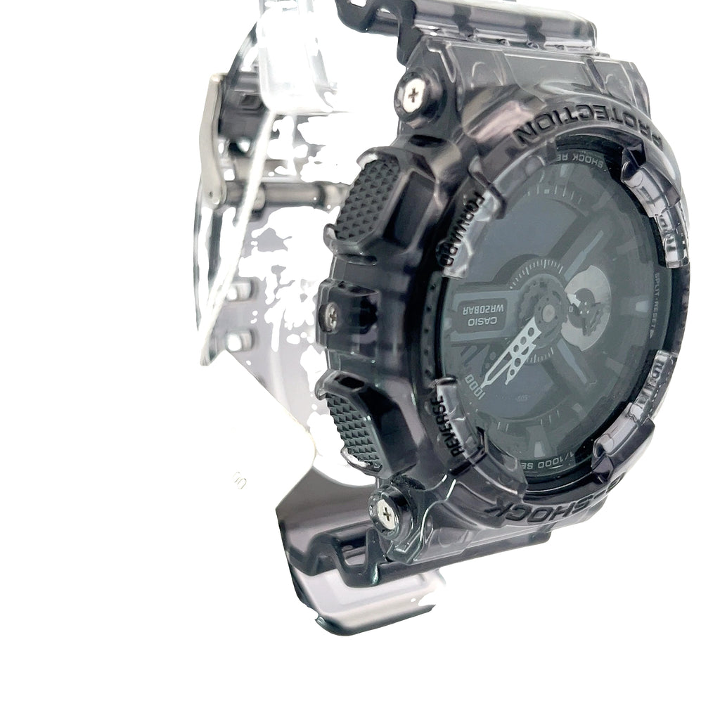 Casio Clear Black Case with Strap
