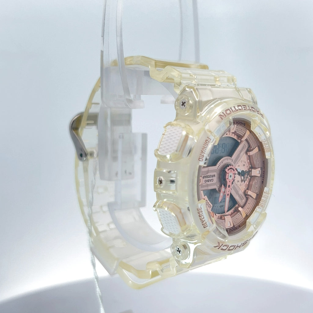 Casio Watch Clear Pink Case SPT