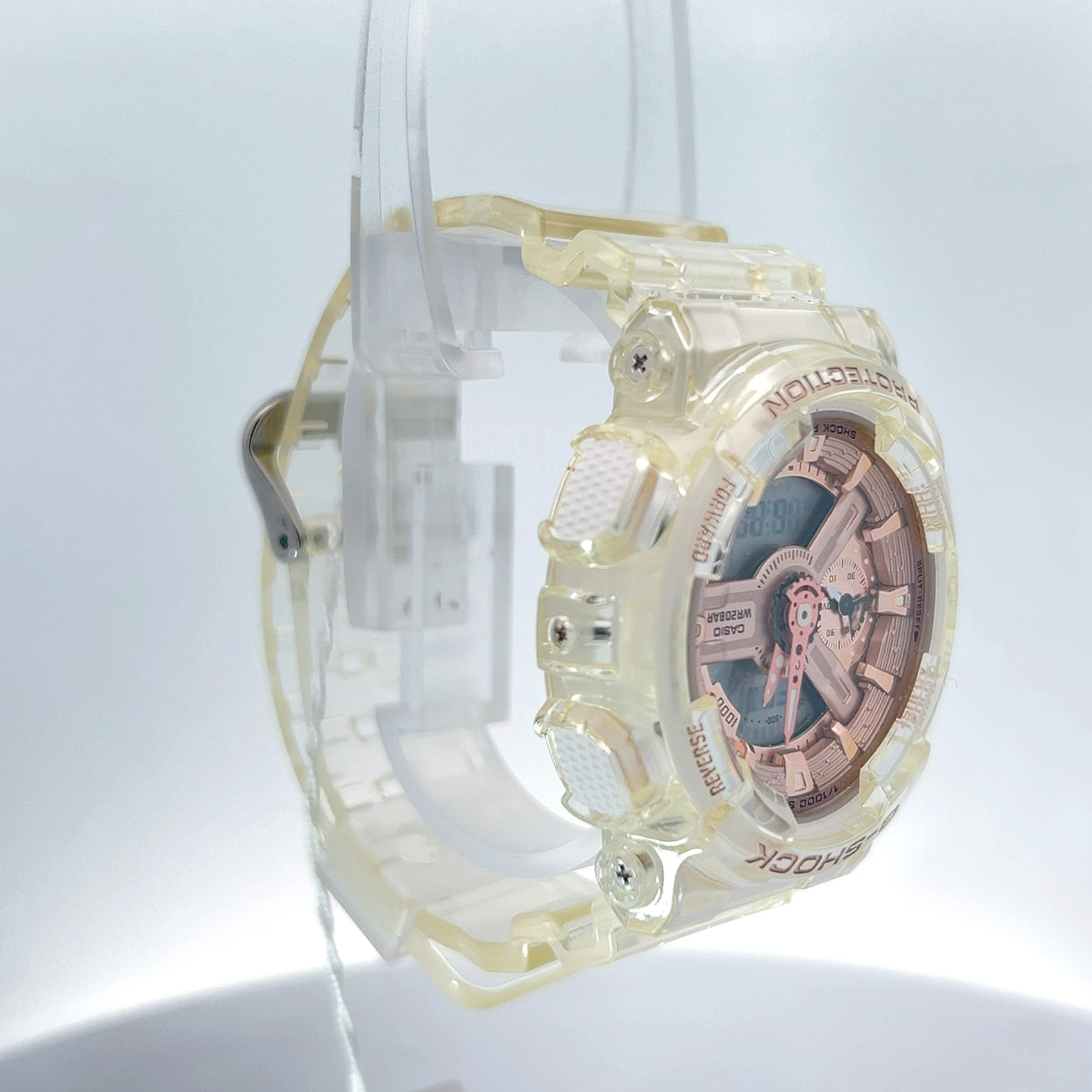 Casio Watch Clear Pink Case SPT