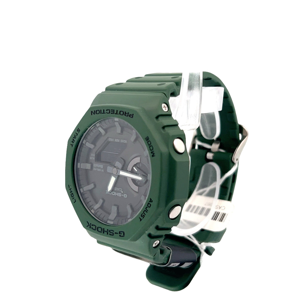 Casio Watch Hunter Green Casing with Black Dial