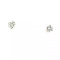 14k White Gold 1.70ct F VS2 Round Diamond Stud Earrings