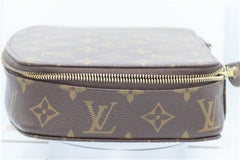 Pre-owned Louis Vuitton Monogram Jewelry Travel Accessory Case with Lock