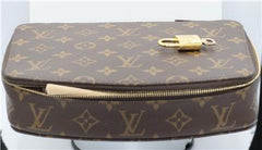 Pre-owned Louis Vuitton Monogram Jewelry Travel Accessory Case with Lock