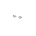 14k White Gold 1.15CT G VS2 Princess Cut Diamond Stud Earrings