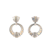 Pre-Owed John Hardy Dot Collection Door Knockers Earrings