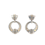 Pre-Owed John Hardy Dot Collection Door Knockers Earrings