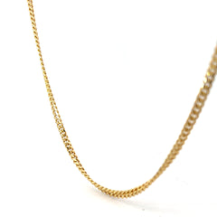 14k Yellow Gold 30.8 Gram Cuban Link Chain 22 inch 4.11mm