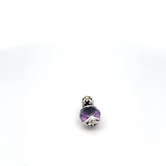 Pre-Loved John Hardy Batu Sari 18k Yellow Gold and 925 Silver Purple Amethyst Pendant