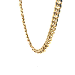 14k Yellow Gold 115.1 Gram Cuban Link Necklace 24" inch