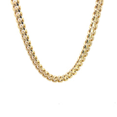 14k Yellow Gold 115.1 Gram Cuban Link Necklace 24" inch